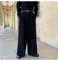 Men's Thick Wool Casual Wide-Leg Pants for Winter